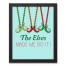 The Elves Made Me Do It 14x11 Black Framed Canvas