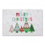 Merry Christmas Trees 27x18 Floor Mat