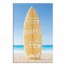 Surf Board 12x18 Canvas Wall Art