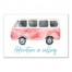 Lets Roll Van 18x12 Canvas Wall Art