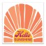Hello Sunshine 16x16 Canvas Wall Art
