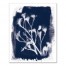 Blue Watercolor Flower 16x20 Canvas Wall Art