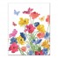 Flowers and Butterflies 16x20 Canvas Wall Art
