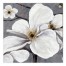White Flower Painting 24x24 Canvas Wall Art