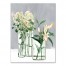 Yellow Flowers in Glass Vases 30x40 Canvas Wall Art