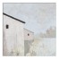 Painted White Barn 36x36 Canvas Wall Art