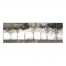 Gold and Black Forest 36x12 Canvas Wall Art