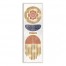 Southwestern Hanging Shapes 12x36 Canvas Wall Art