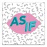 As If Lips 12x12 Canvas Wall Art