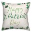 Happy St. Patricks Day 18x18 Spun Poly Pillow