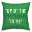 Top of the Mornin 18x18 Spun Poly Pillow