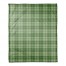 Green Plaid 50x60 Coral Fleece Blanket