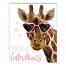 Fabulous Giraffe 16x20 Canvas Wall Art