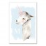 Unicorn Llama 24x36 Personalized Canvas Wall Art
