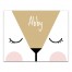 Cute Animal Face 14x11 Personalized Canvas Wall Art