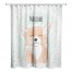 Happy Fox 71x74 Personalized Shower Curtain