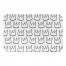 Crown Pattern 34x21 Bath Mat