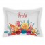 Fiesta Flowers Standard Personalized Brushed Poly Sham