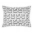 Crown Pattern Standard Brushed Poly Sham