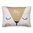 Cute Animal Face 14x20 Personalized Spun Poly Pillow