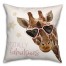 Fabulous Giraffe 18x18 Spun Poly Pillow