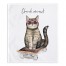 Cat on Skateboard 30x40 Tapestry