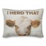 Herd That Cow 14x20 Spun Poly Pillow