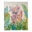 Butterfly Tiger 50x60 Coral Fleece Blanket