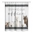 Animal Group Office 71x74 Shower Curtain