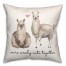Llamas Names 18x18 Personalized Spun Poly Pillow