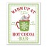 Warm Up At The Hot Cocoa Bar 8x10 Canvas Wall Art