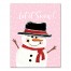 Let it Snow Snowman 11x14 Canvas Wall Art