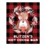 Reindeer Hot Cocoa Bar 8x10 Canvas Wall Art