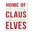 Home of Little Elves 8x10 Canvas Wall Art