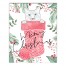 Christmas Cat Stocking 8x10 Canvas Wall Art
