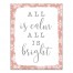 All Is Calm  11x14 Canvas Wall Art