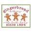 Gingerbread Blessings 10x8 Canvas Wall Art