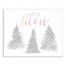 Let It Snow 8x10 Canvas Wall Art