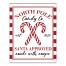 Candy Cane Co 11x14 Canvas Wall Art