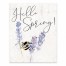 Hello Spring Bee 8x10 Tabletop Canvas