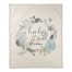 Live Life in Full Bloom 50x60 Coral Fleece Blanket