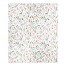 Pastel Floral Pattern 50x60 Coral Fleece Blanket