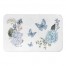 Butterflies and Flowers 34x21 Bath Mat