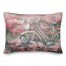 Bike in Flower Field 14x20 Spun Poly Pillow