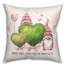 Gnome-Body Loves You as Much as Me 18x18 Spun Poly Pillow