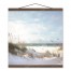 Painted Dunes 16x16 Teak Hanging Canvas