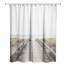 Boardwalk to Beach 71x74 Shower Curtain