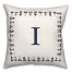 Nautical Monogram - I 18x18 Indoor / Outdoor Pillow