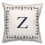 Nautical Monogram - Z 18x18 Indoor / Outdoor Pillow