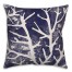 Navy Coral 18x18 Indoor / Outdoor Pillow